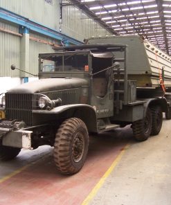 GMC Bolster Truck complete with two pontoons - WW2 US army truck