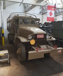 Alternative view of GMC Tipper WW2 road registered