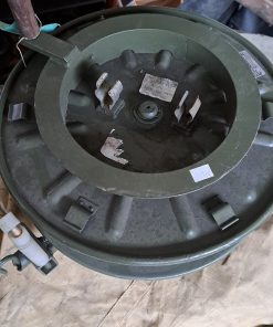 British Army cable reel.
