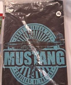 Tee Shirt - "Mustang - Cadillac of the Sky". Size XL