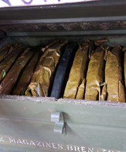 Bren Gun Magazine case with 12 magazines